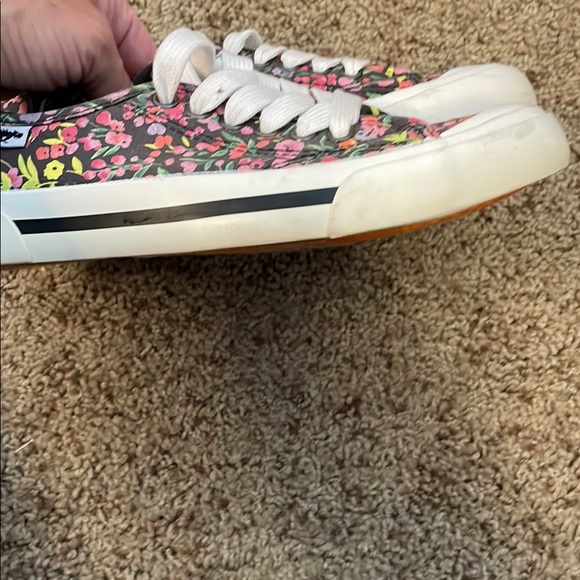 Rocket Dog Floral Black Sneakers - Picture 9 of 10